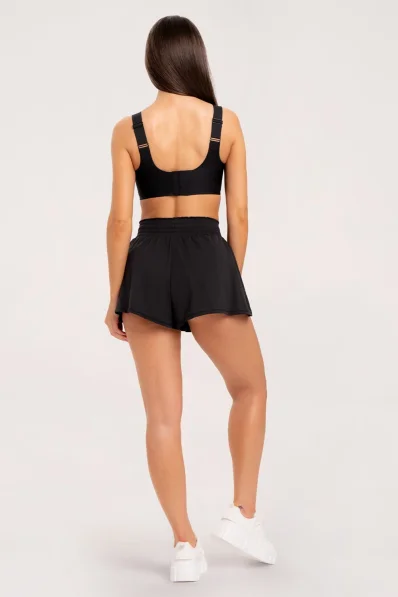 Gym Glamur Shorts Court black 2
