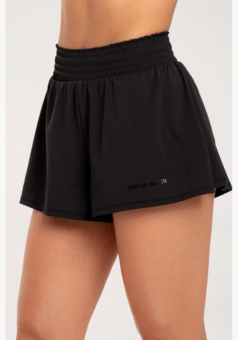Gym Glamur Shorts Court black