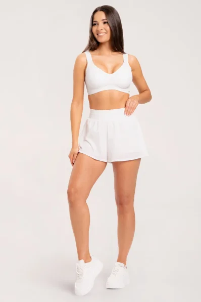 Gym Glamur Shorts Court white