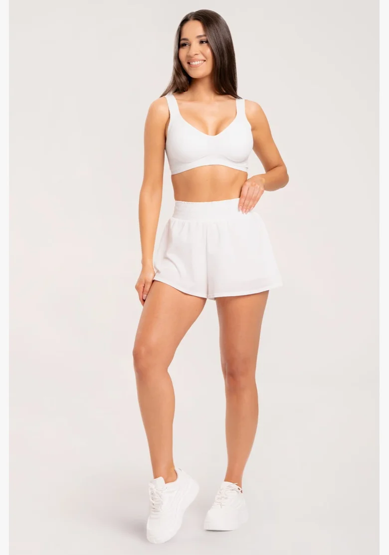 Gym Glamur Shorts Court white