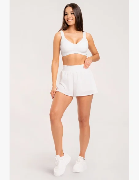 Gym Glamur Shorts Court white