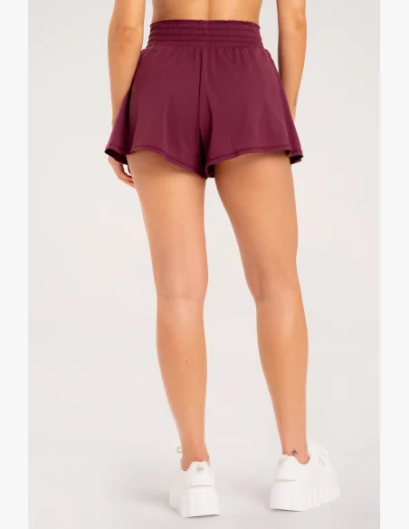 Gym Glamur Shorts Court burgundy