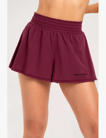 Gym Glamur Shorts Court burgundy