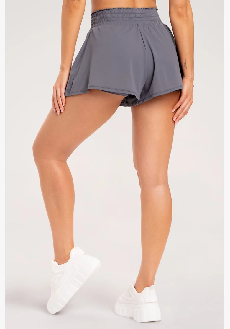 Gym Glamur Shorts Court Grey