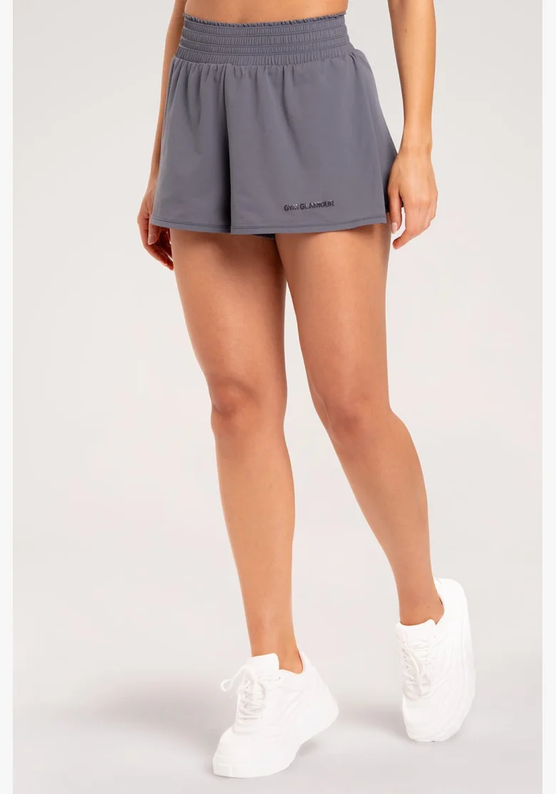 Gym Glamur Shorts Court Grey