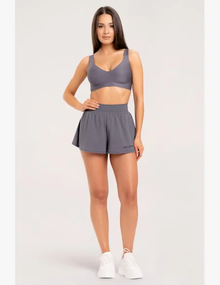 Gym Glamur Shorts Court Grey