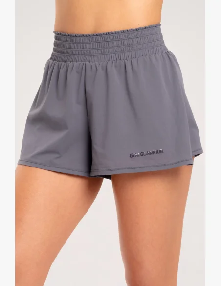 Gym Glamur Shorts Court Grey