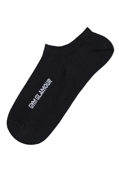 Gym Glamour Black ankle socks, pack of 3 pieces