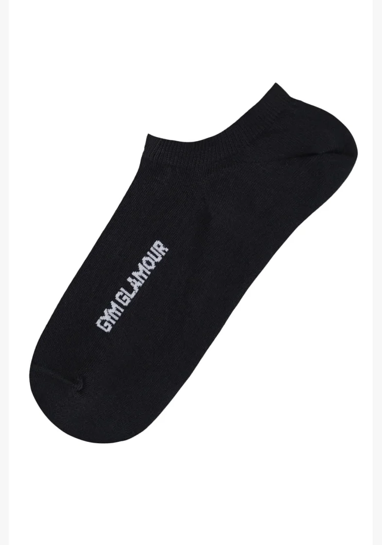 Gym Glamour Black ankle socks, pack of 3 pieces