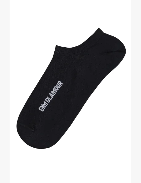 Gym Glamour Black ankle socks, pack of 3 pieces