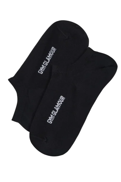 Gym Glamour Black ankle socks, pack of 3 pieces 2