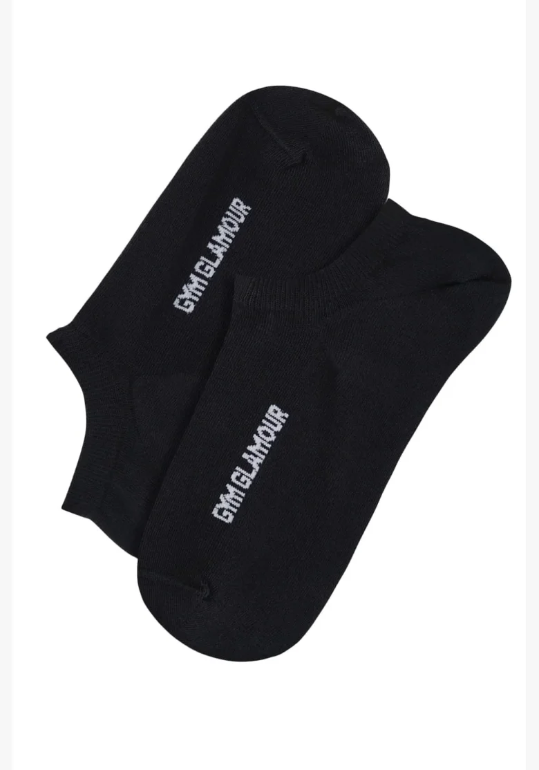 Gym Glamour Black ankle socks, pack of 3 pieces