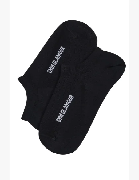 Gym Glamour Black ankle socks, pack of 3 pieces