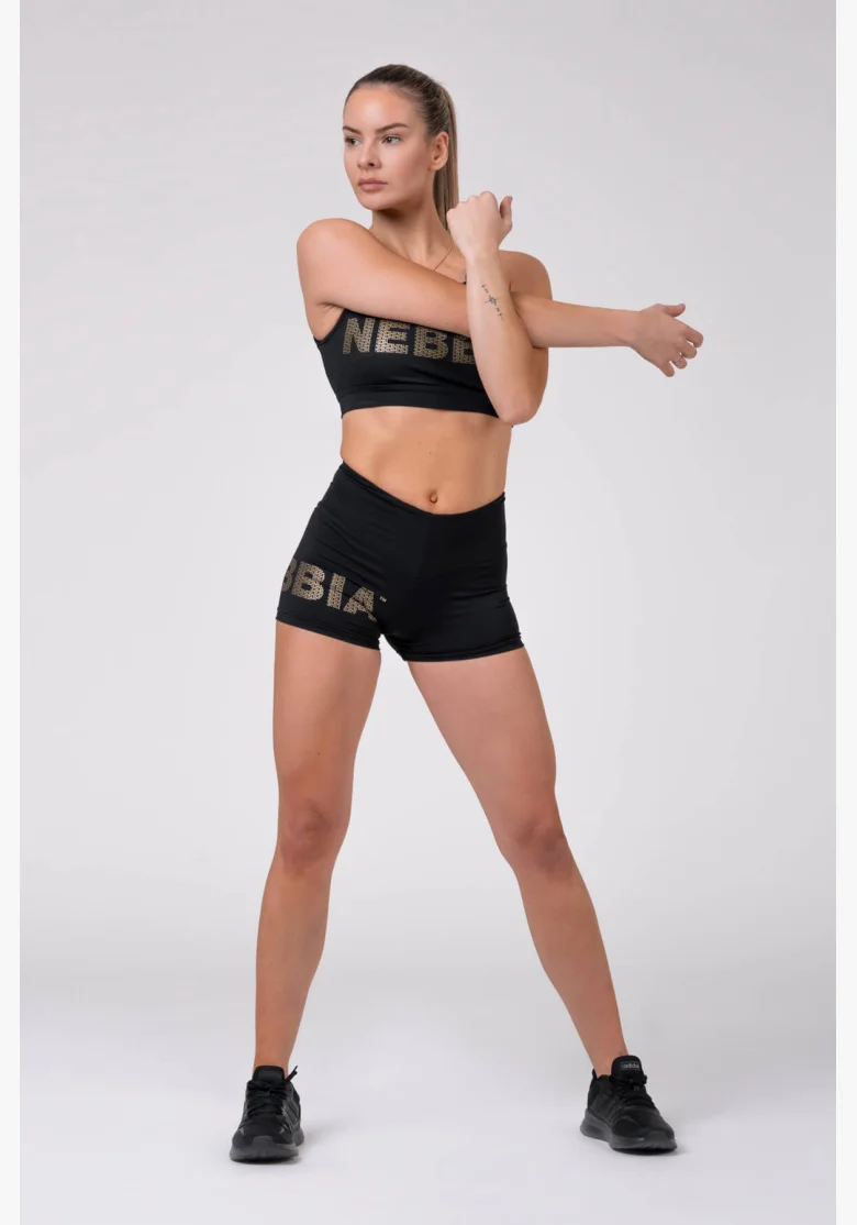 NEBBIA • Gold Print shorts • NEBBIAshop.com