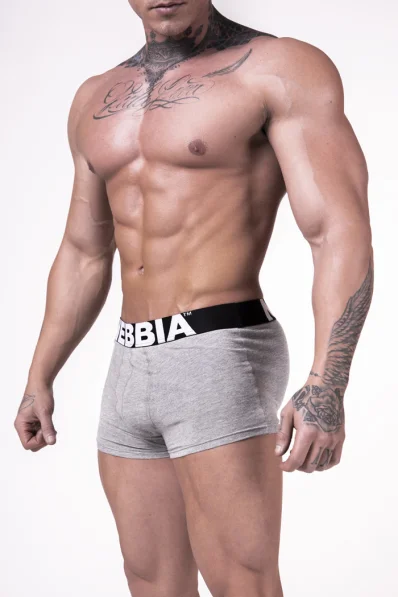 NEBBIA • BOXERS 701 Light Grey • NebbiaShop.cz