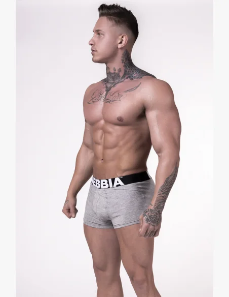 NEBBIA • BOXERS 701 Light Grey • NebbiaShop.cz