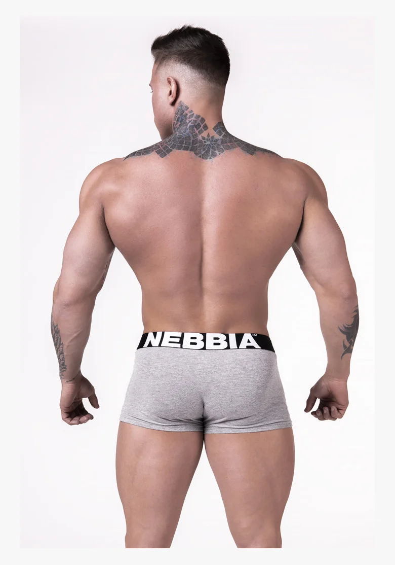 NEBBIA • BOXERS 701 Light Grey • NebbiaShop.cz