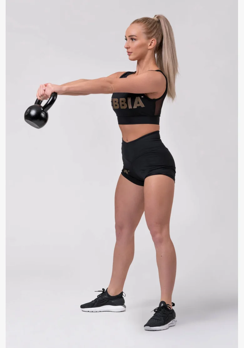 NEBBIA • Gold Print shorts • NEBBIAshop.com