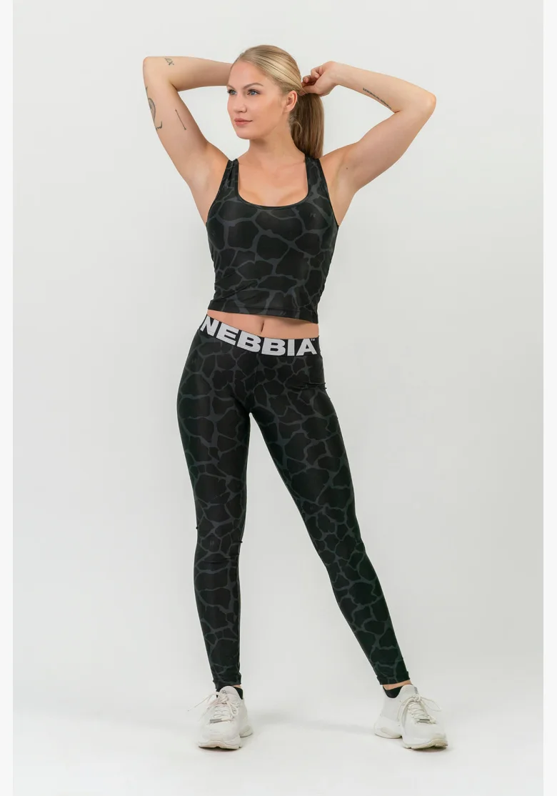 NEBBIA® • Sporty crop top Racer back • NEBBIAshop.cz