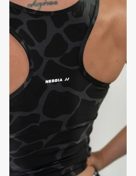 NEBBIA® • Sporty crop top Racer back • NEBBIAshop.cz