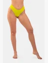 The classic Brazilian bikini will win you over immediately, thanks to the original "V" shape of the panties; this shape will visually elongate your legs and narrow your waist.