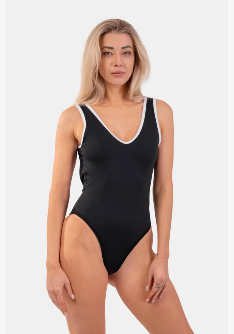 NEBBIA • All black swimwear French style • NEBBIAshop.cz