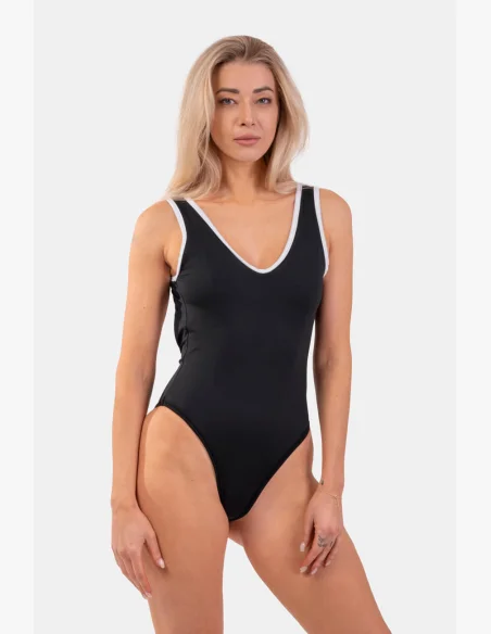 NEBBIA • All black swimwear French style • NEBBIAshop.cz