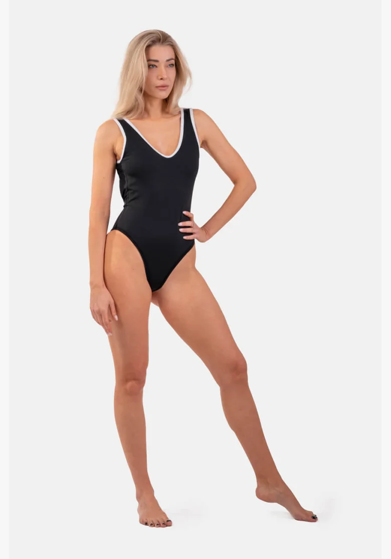 NEBBIA • All black swimwear French style • NEBBIAshop.cz