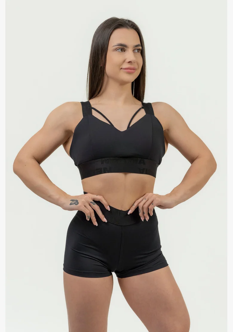 NEBBIA • Women's high-waisted compression shorts INTENSE • NEBBIAshop.cz