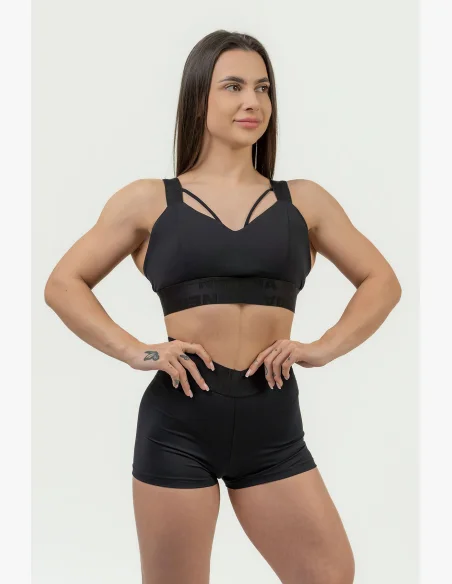 NEBBIA • Women's high-waisted compression shorts INTENSE • NEBBIAshop.cz