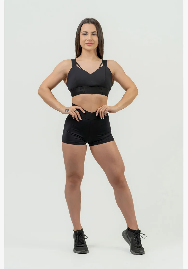 NEBBIA • Women's high-waisted compression shorts INTENSE • NEBBIAshop.cz