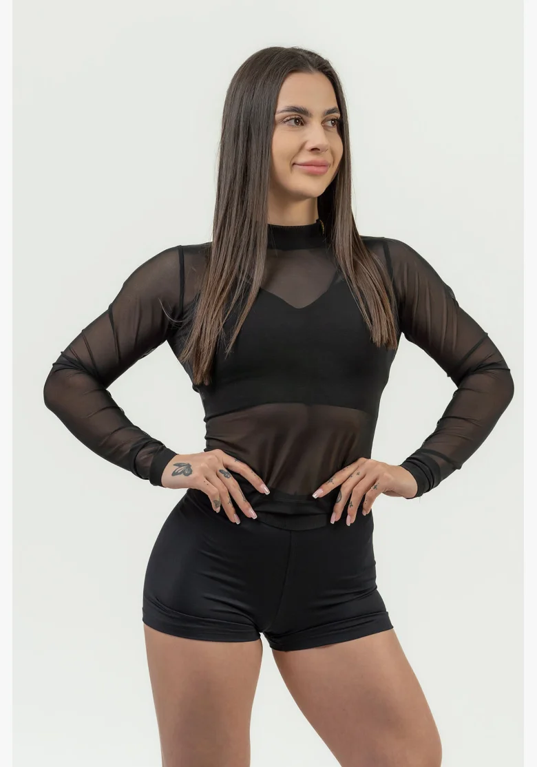 NEBBIA • Women's high-waisted compression shorts INTENSE • NEBBIAshop.cz