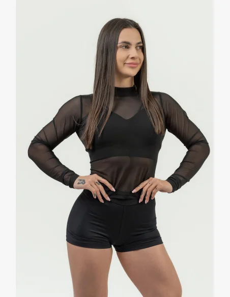 NEBBIA • Women's high-waisted compression shorts INTENSE • NEBBIAshop.cz