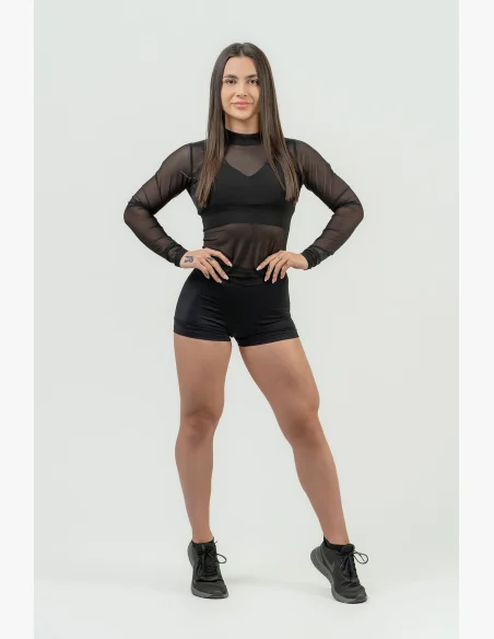 NEBBIA • Women's high-waisted compression shorts INTENSE • NEBBIAshop.cz
