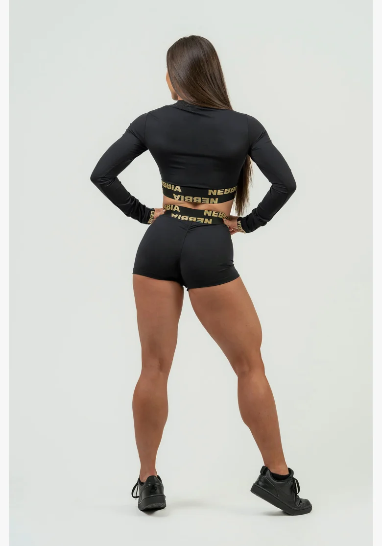 NEBBIA • Women's high-waisted compression shorts INTENSE • NEBBIAshop.cz