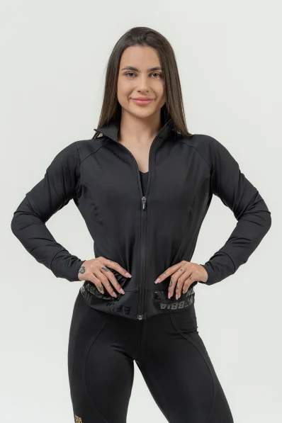 NEBBIA • Women's zip hoodie INTENSE Warm-Up • NEBBIAshop.cz