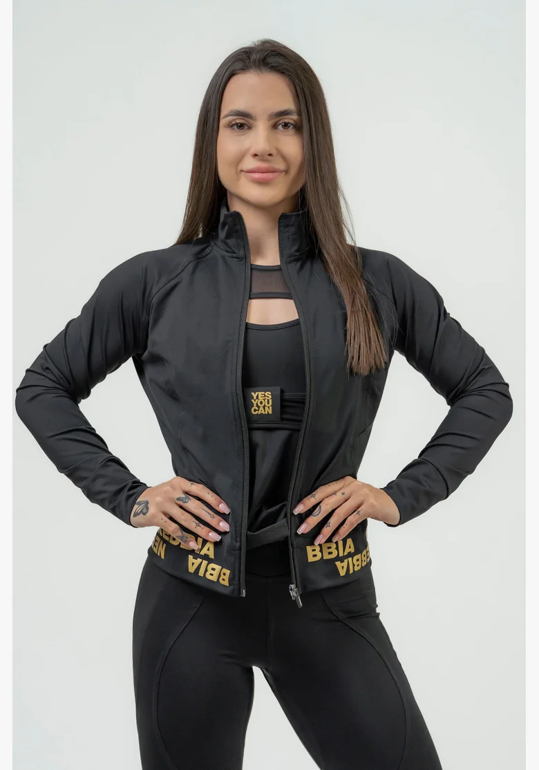 NEBBIA • Women's zip hoodie INTENSE Warm-Up • NEBBIAshop.cz