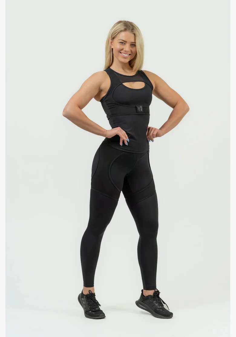 NEBBIA • Women's sports leggings with INTENSE Mesh • NEBBIAshop.cz