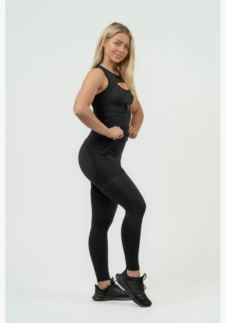 NEBBIA • Women's sports leggings with INTENSE Mesh • NEBBIAshop.cz