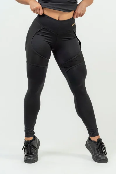 NEBBIA • Women's sports leggings with INTENSE Mesh • NEBBIAshop.cz