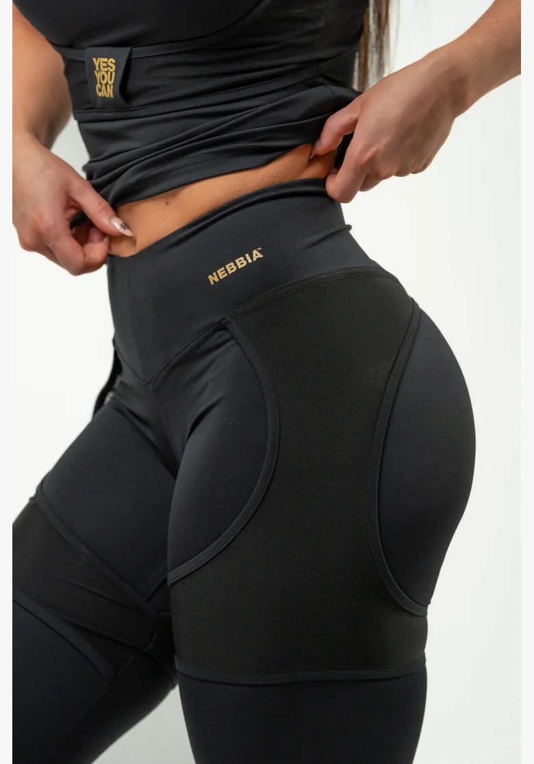 NEBBIA • Women's sports leggings with INTENSE Mesh • NEBBIAshop.cz