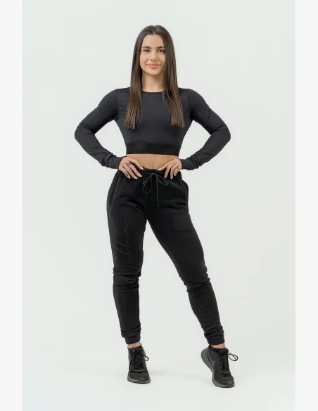 NEBBIA • Women's long sleeve crop top NEBBIA INTENSE Perform • NEBBIAshop.cz