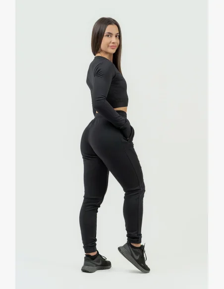 NEBBIA • Women's long sleeve crop top NEBBIA INTENSE Perform • NEBBIAshop.cz