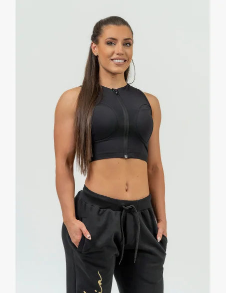 NEBBIA • Women's crop top INTENSE Mesh • NEBBIAshop.cz