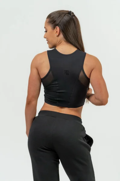 NEBBIA • Women's crop top INTENSE Mesh • NEBBIAshop.cz 2