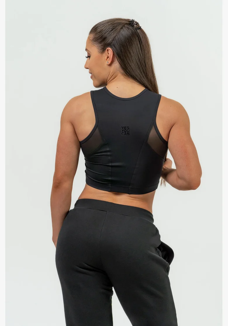 NEBBIA • Women's crop top INTENSE Mesh • NEBBIAshop.cz
