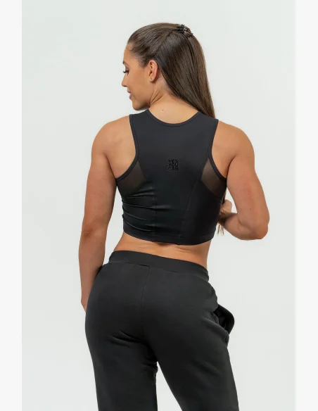 NEBBIA • Women's crop top INTENSE Mesh • NEBBIAshop.cz