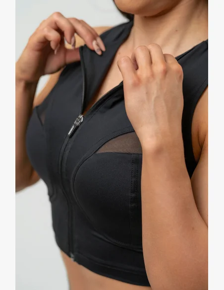 NEBBIA • Women's crop top INTENSE Mesh • NEBBIAshop.cz