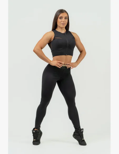 NEBBIA • Women's crop top INTENSE Mesh • NEBBIAshop.cz