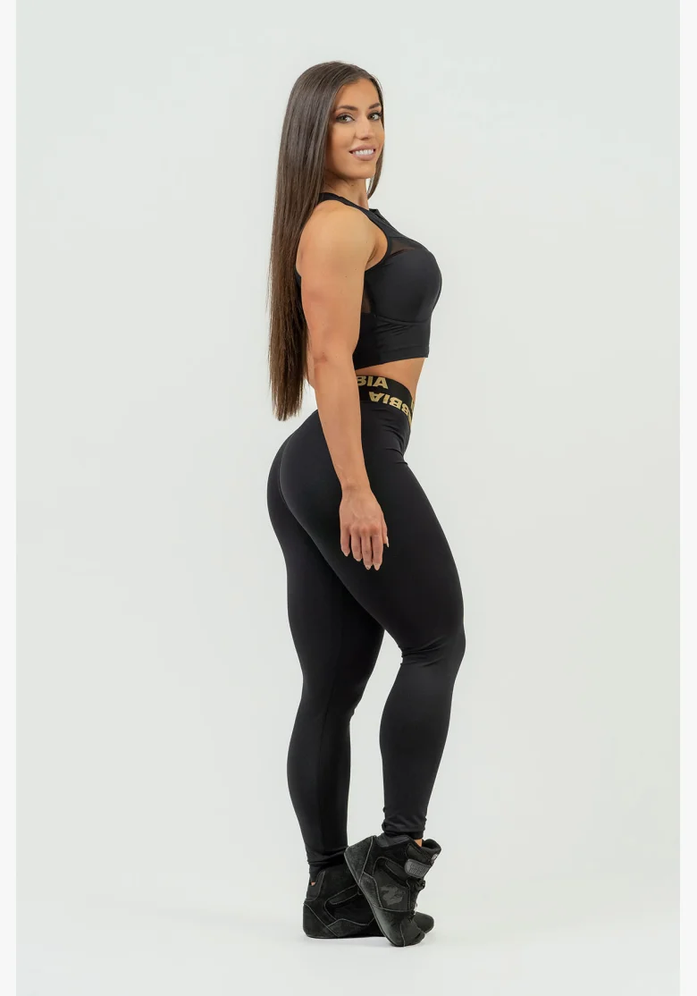 NEBBIA • Women's crop top INTENSE Mesh • NEBBIAshop.cz